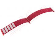 Red nylon belt/strap for smartwatch Apple Watch de 42 mm